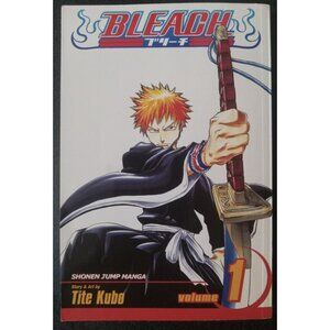 Bleach Vol 1 by Tite Kubo – Shonen Jump Manga PB 2007 VG+